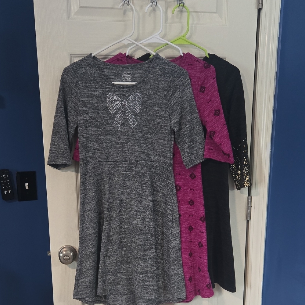 Bundle Of Girls Autumn Dresses